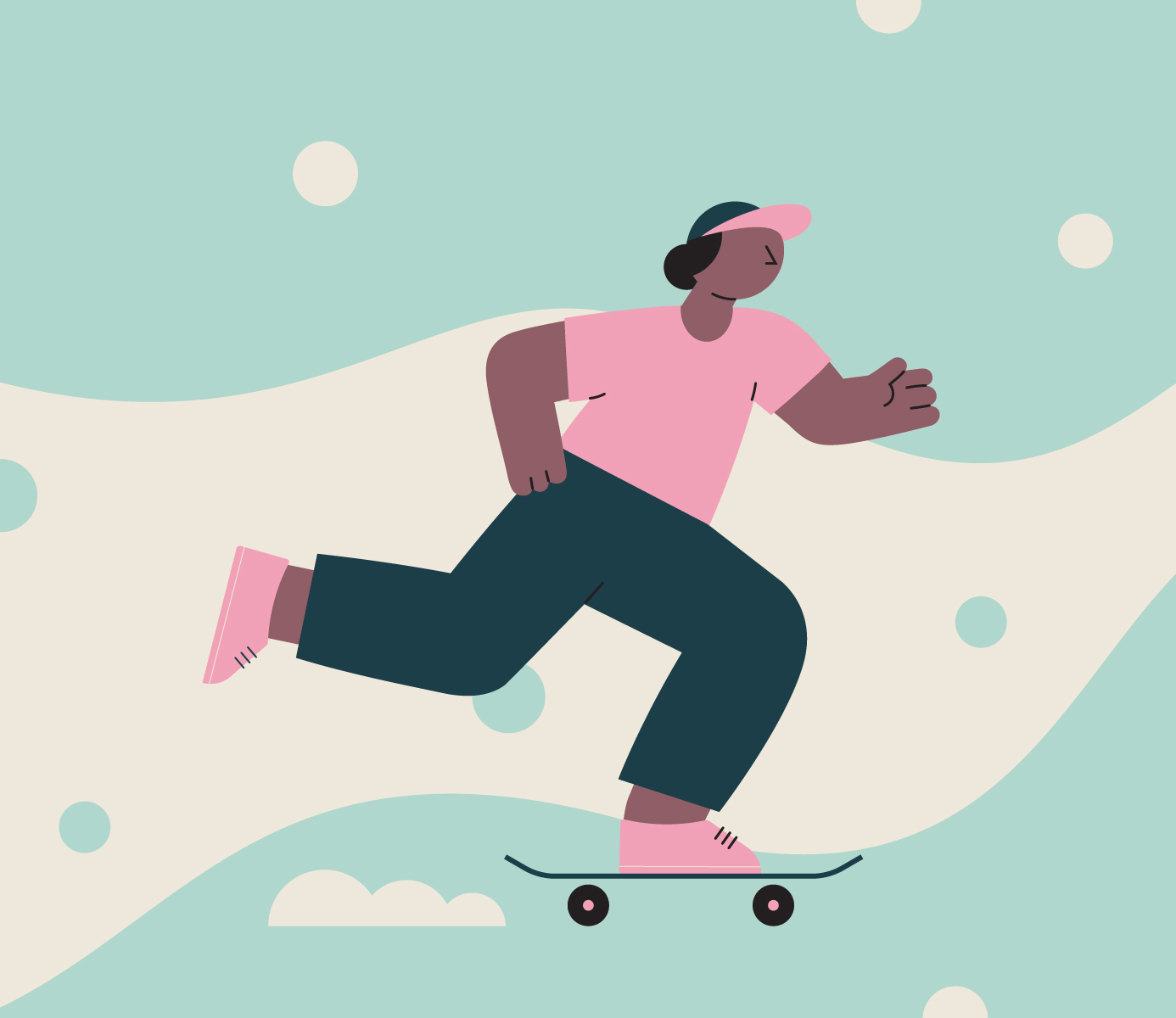 Motion Series skating illustration